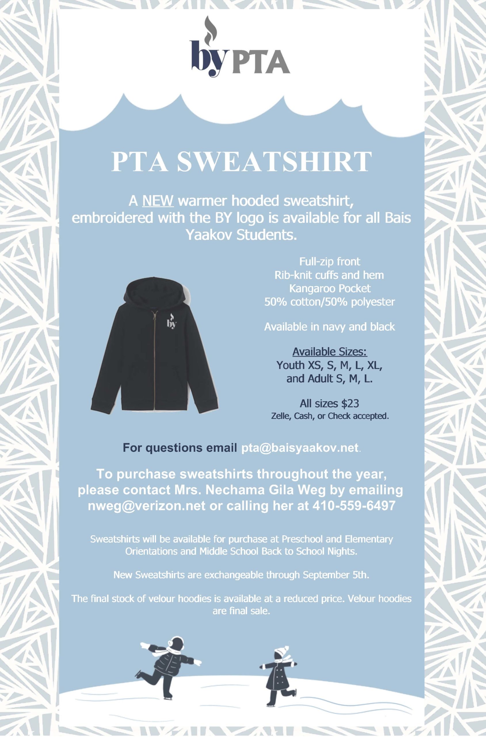PTA Sweatshirt Aug 21